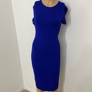 Double layered midi dress different colors